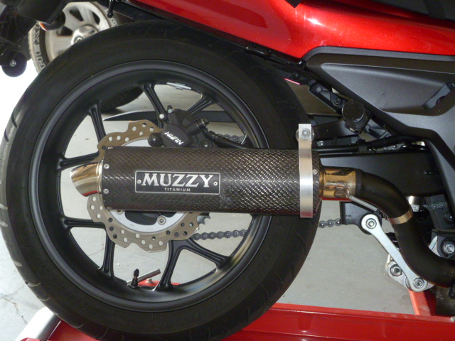 muzzy exhaust-went back to stock